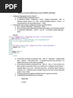 Dezvoltare de proiecte WEB bazate pe serverul TOMCAT și  IDE Eclipse.doc