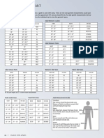 Size Equivalance Chart: Chest Sleeve Cra Size Chest Sleeve Cra Size