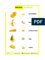 Frutas y Verduras para El Arco Iris de Colores PDF