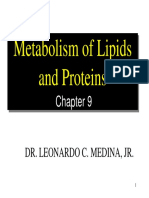 9 Metabolsim of Lipids & Proteins
