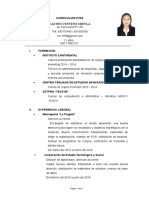 Curriculum Vitae Sheyla