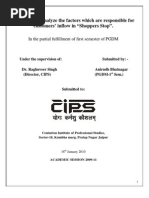 Download Shoppers Stop - Project by Ajit Saini SN35222256 doc pdf