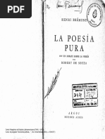 Bremond Poesía Pura