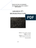 Informe 1 Microestructura