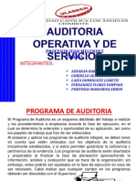 Auditoria Operativa y de Servicios Expo