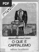 O Que e Capitalismo - Afranio Mendes Catani PDF