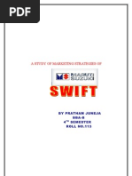Download A Study of Marketing Strategies of Maruti Swift by Anonymous V9E1ZJtwoE SN35223435 doc pdf