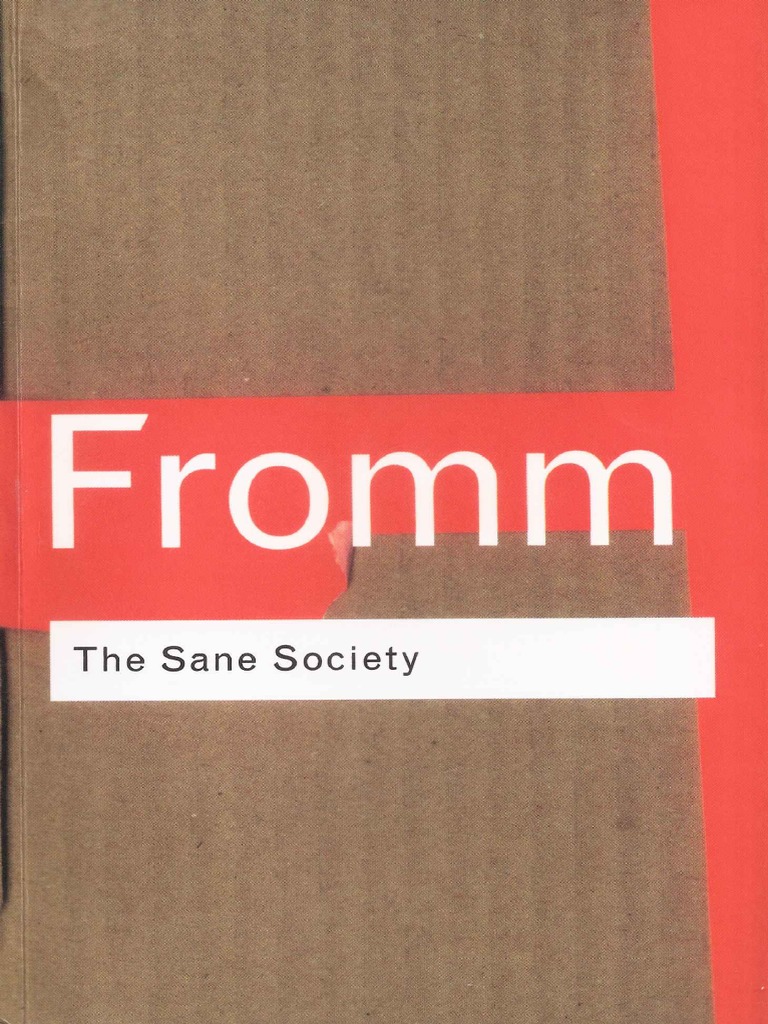 The Sane Society by Erich Fromm | Paper Plus