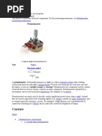 Potentiometer: Navigation Search Potentiometer (Measuring Instrument)