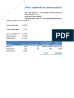 Ejemplo Cálculo Del CPPC