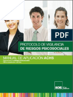 Manual de Implementación Protocolo Psicosocial PDF