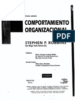 Comportamiento Organizacional 8va Edicion Stephen P Robbins PDF