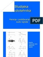 Merenje I Podesavanje Nivoa Audio Signala