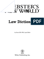 Webster's Law Dictionary PDF