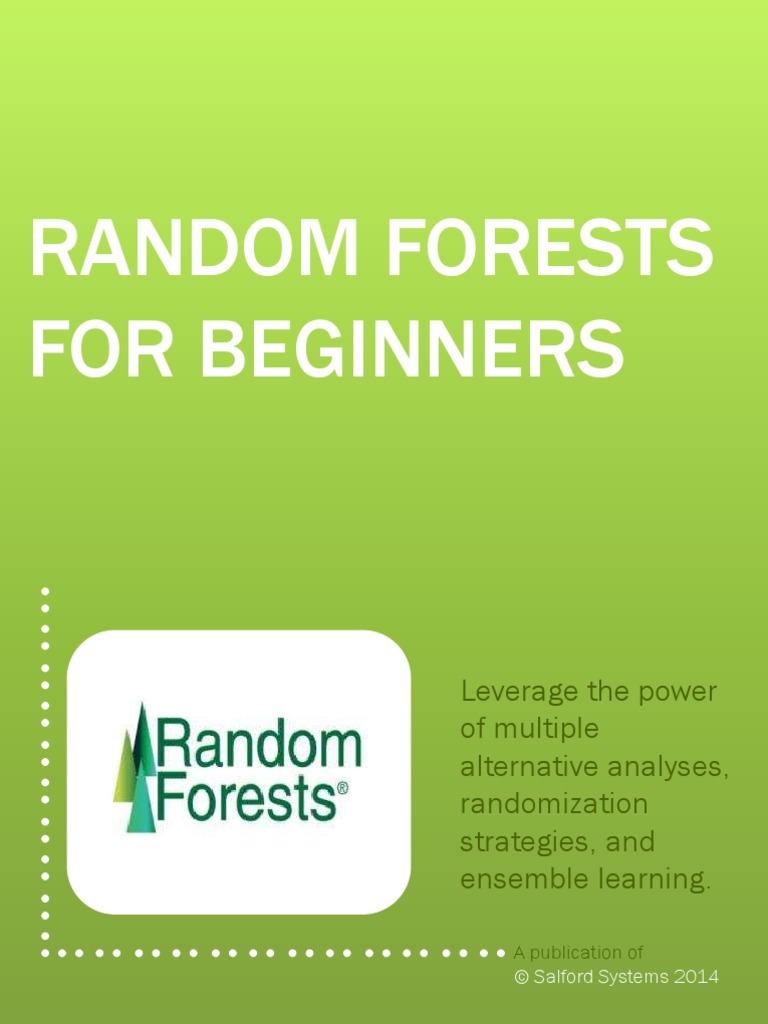 Random Forests For Beginners PDF PDF Bootstrapping (Statistics
