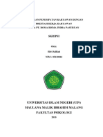 Penempatan Karyawan Dengan Prestasi Kerja