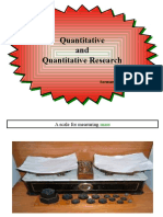 Quantitative Research