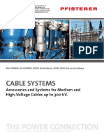 Pfisterer HV Cable Systems