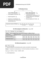 Formelsammlung Kuehllastberechnung