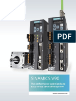 SINAMICS V90 and SIMOTICS S-1FL6 optimized servo drive solution