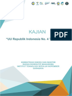 Kajian Uu Republik Indonesia No 4 Tahun 2009 - Mengupas Uu Minerba - Bem Its