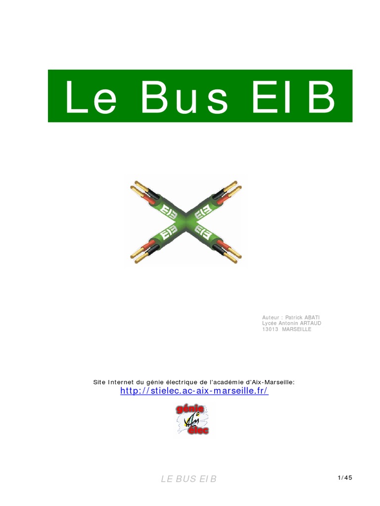 Introduction au Bus EIB et ses applications | PDF | Matériel ...