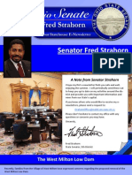 Senator Strahorn - August 2010 E-News