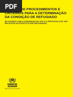 ACNUR 2011 Manual de Procedimentos e Critérios Para a Determinação Da Condição de Refugiado