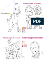 Unir y Colorear Numeros