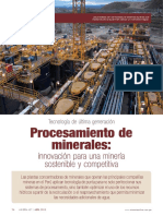 Procesamiento de Minerales