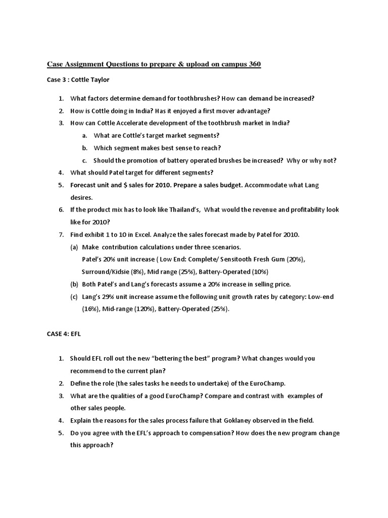 MBA Case Study Prep Guide | PDF | Career & Growth | Business