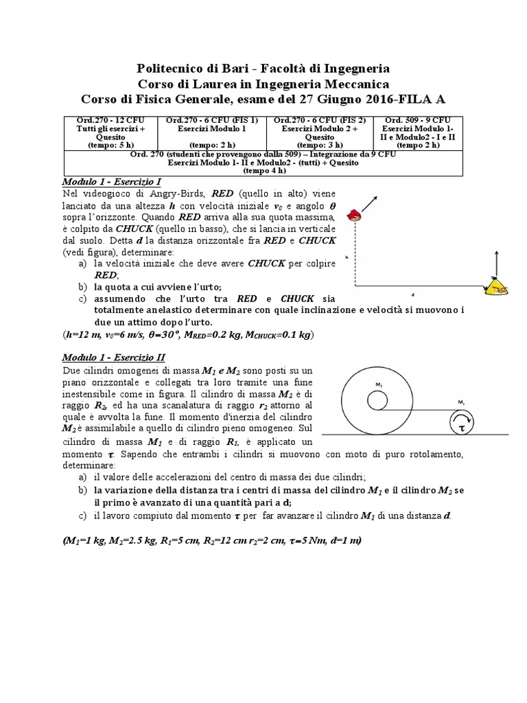 Esame fisica