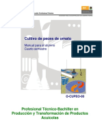 Manual de Cría de Peces de Ornamenta - CONALEP PDF