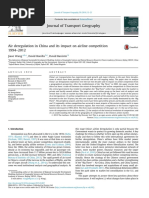 Journal of Transport Geography: Jiaoe Wang, David Bonilla, David Banister