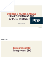 Business Model Canvas Applied Innovation