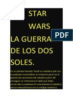 Star Wars La Guerra de Los Dos Soles