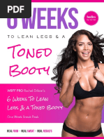 Download 6 Weeks to Lean Legs a Toned Booty Free eBook by Rachel Dillion Updated by Bapsbabcar Sow SN352293822 doc pdf