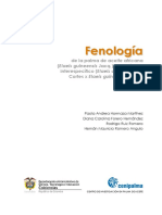 Fenologia de La Palma de Aceite Africana y Del Hbrido Interespecfico