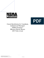 NEMA - Especif de Motores Eficientes de Bajo Voltaje
