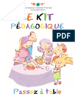 Fondation Nestle France Le Kit Pedagogique