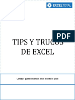 Tips y Trucos de Excel