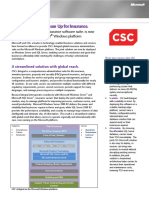 MSFT-CSC Integral Data Sheet