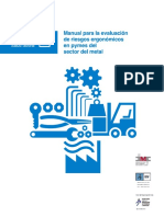 Manual Para La Evauacion de Riesgos Ergonómicos en e Sector Metal