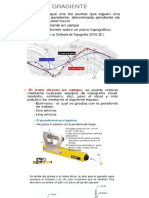 Linea de Gradiente 2017 en Autocad Civil