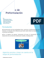 Protocolo de Preformulación