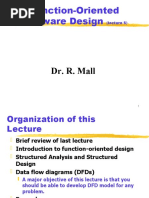 Function-Oriented Software Design: Dr. R. Mall