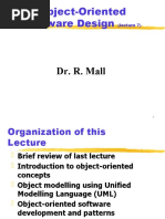 Object-Oriented Software Design: Dr. R. Mall