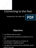 Connecting To The Past