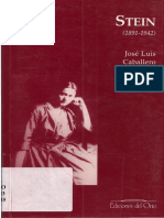 CaballeroBono, JoséLuis. (2001) - Stein (1891-1942) - Ed. Del Orto, Madrid PDF