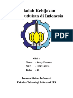 Makalah Kebijakan Kependudukan di Indonesia.docx